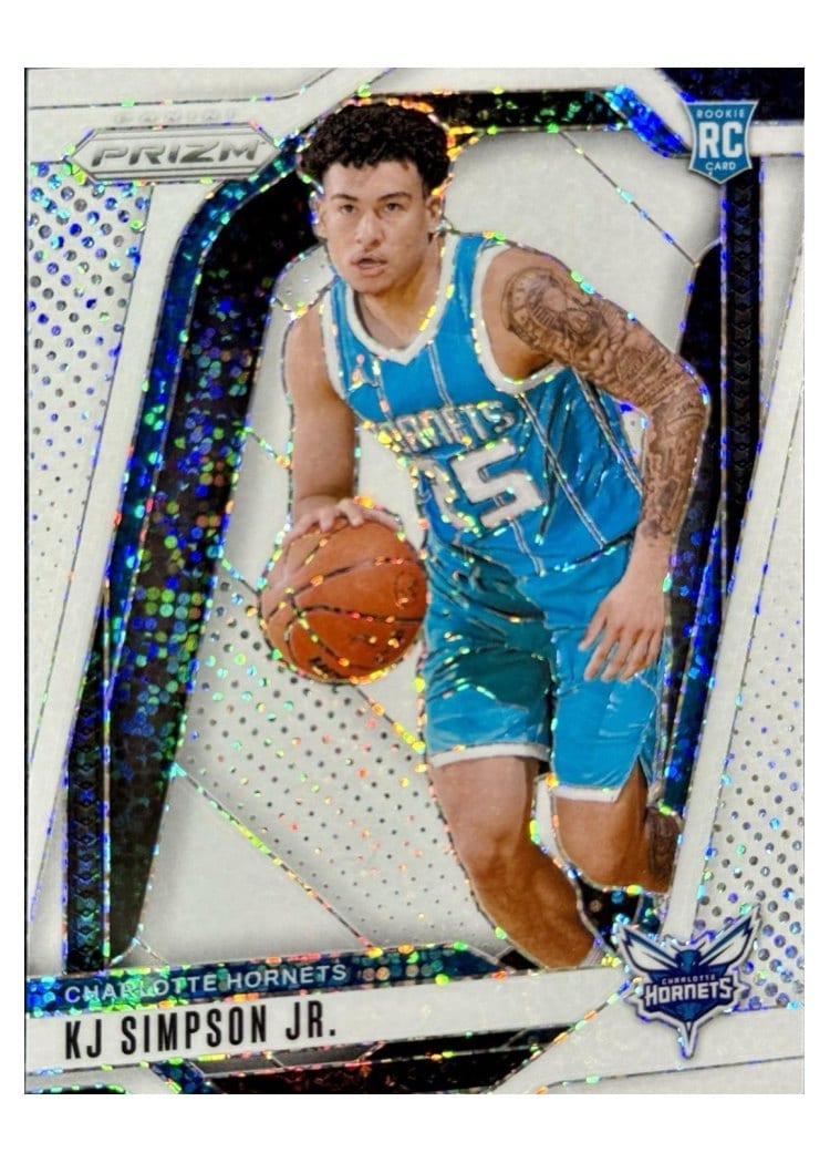 2024-25 Panini Prizm Base Set KJ Simpson Jr. #247 card