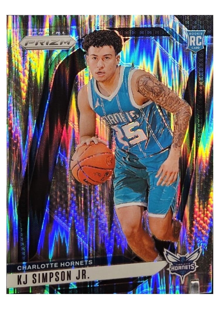 2024-25 Panini Prizm Base Set KJ Simpson Jr. #247 card