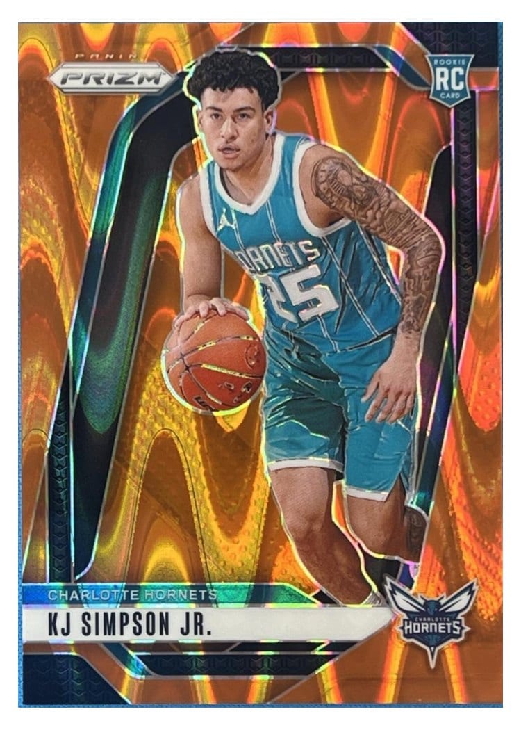 2024-25 Panini Prizm Base Set KJ Simpson Jr. #247 card