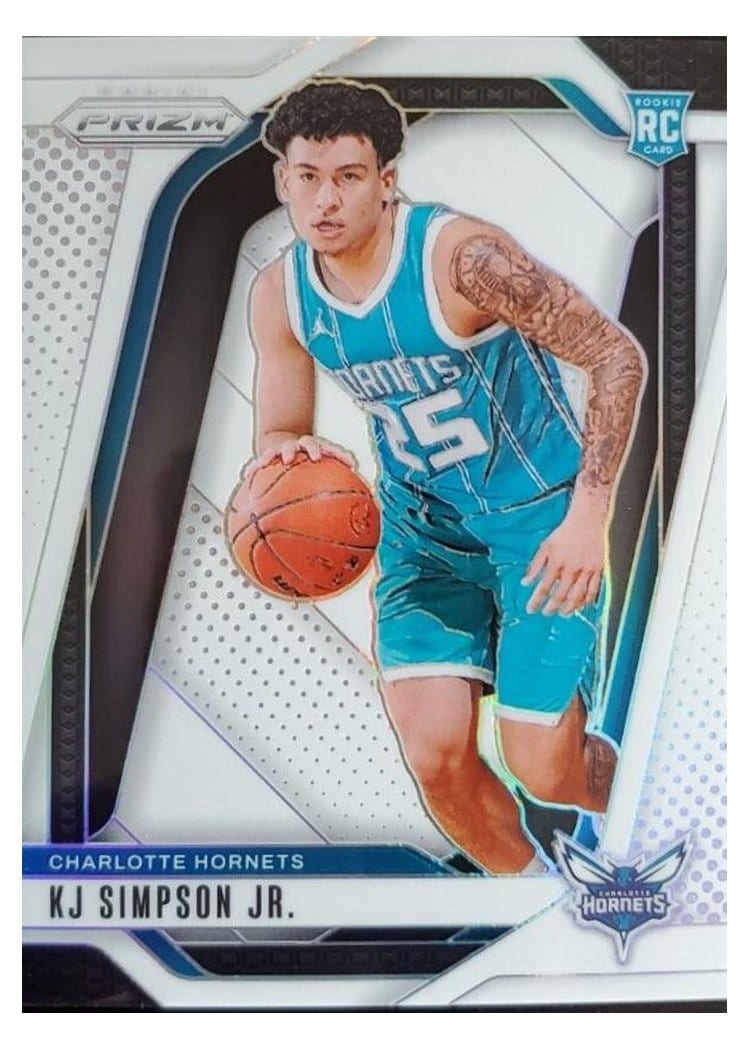 2024-25 Panini Prizm Base Set KJ Simpson Jr. #247 card