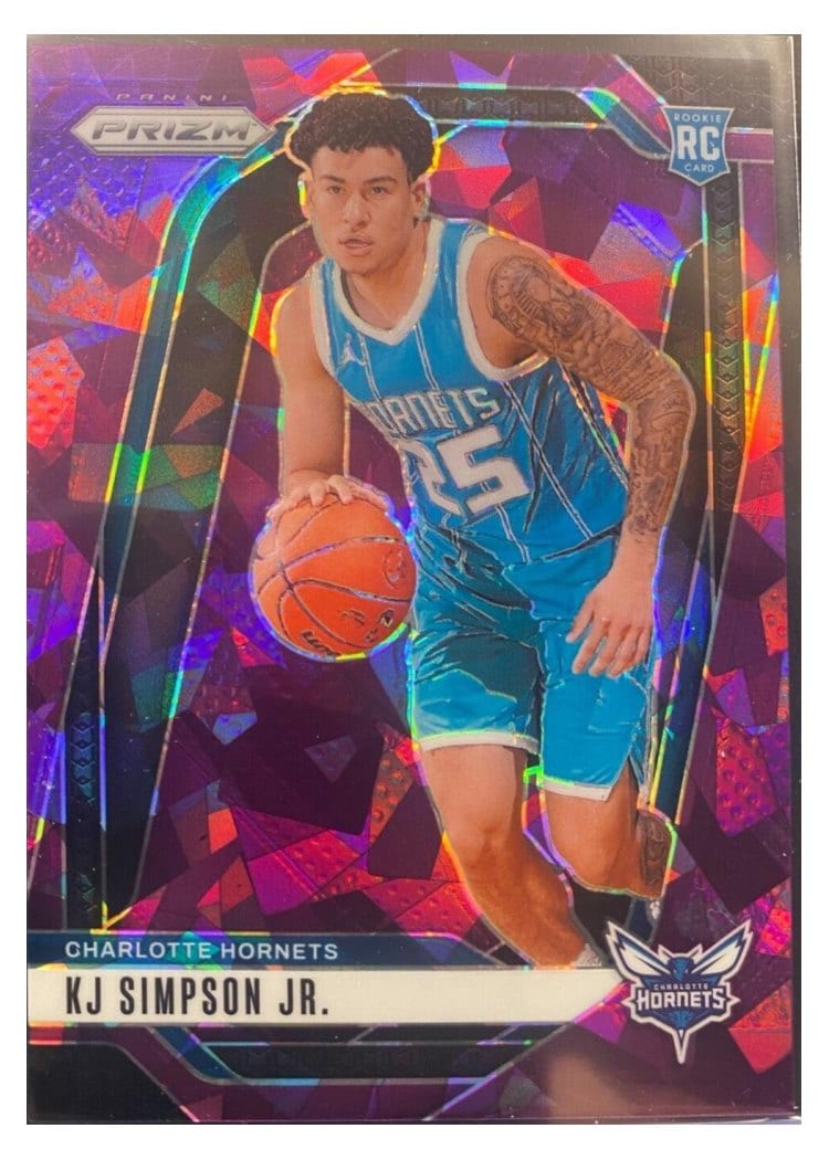 2024-25 Panini Prizm Base Set KJ Simpson Jr. #247 card