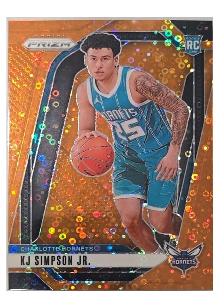 2024-25 Panini Prizm Base Set KJ Simpson Jr. #247 card