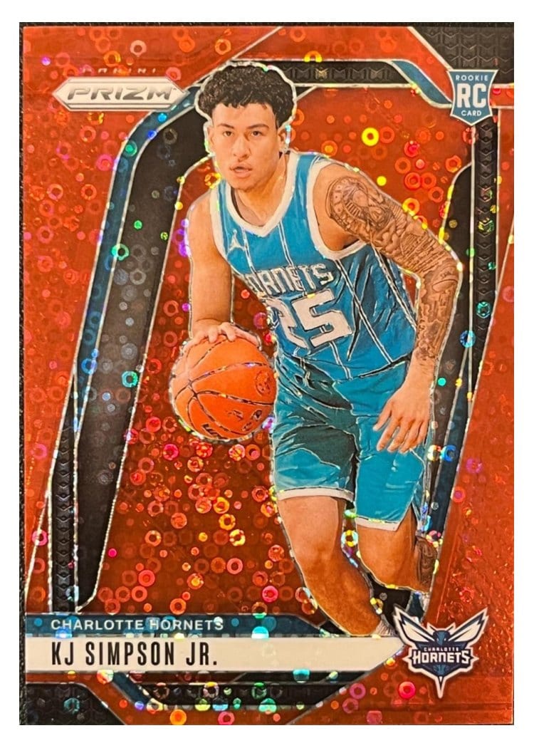 2024-25 Panini Prizm Base Set KJ Simpson Jr. #247 card