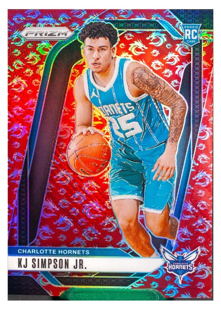 2024-25 Panini Prizm Base Set KJ Simpson Jr. #247 card