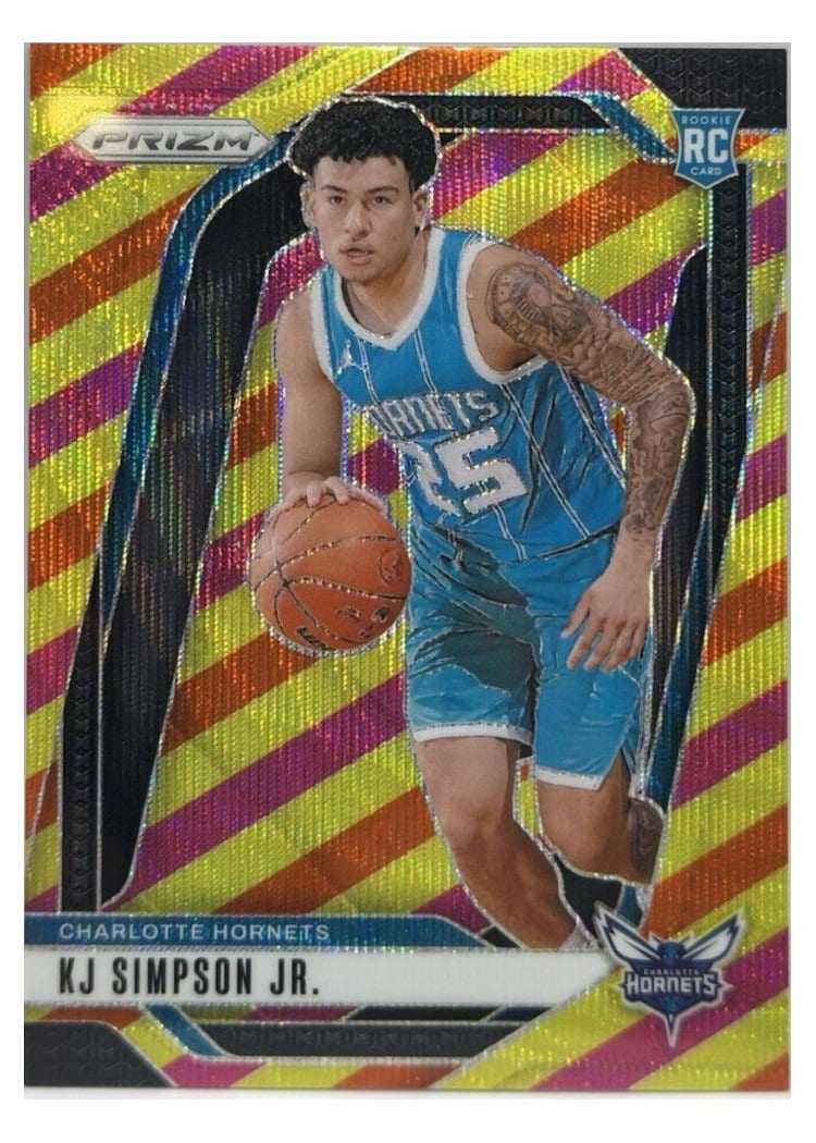 2024-25 Panini Prizm Base Set KJ Simpson Jr. #247 card