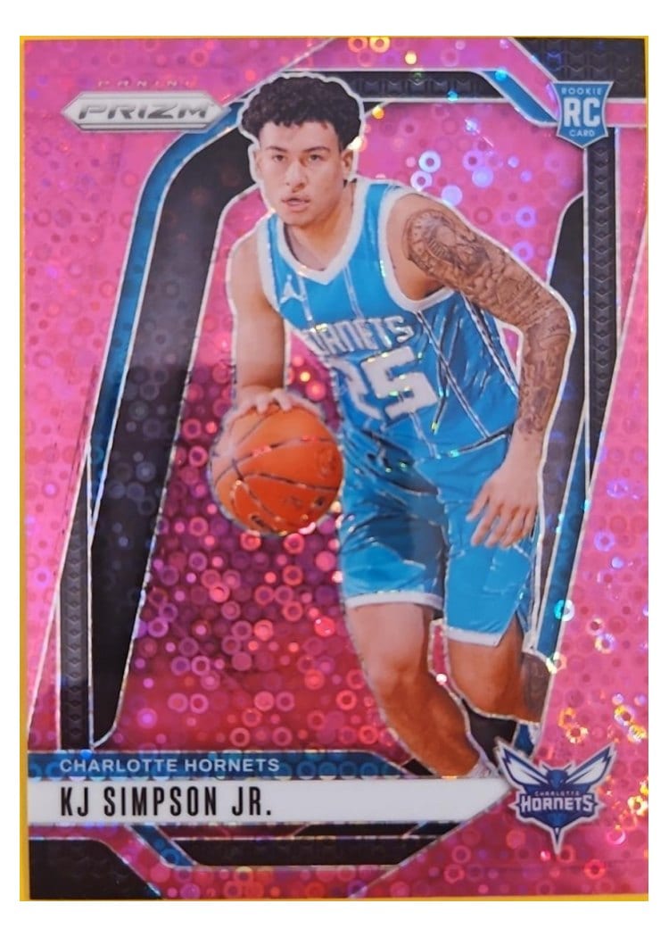 2024-25 Panini Prizm Base Set KJ Simpson Jr. #247 card