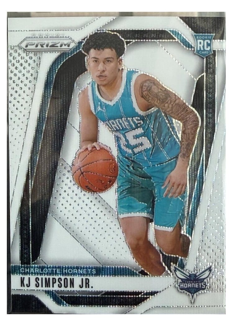 2024-25 Panini Prizm Base Set KJ Simpson Jr. #247 card