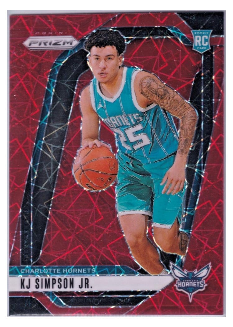 2024-25 Panini Prizm Base Set KJ Simpson Jr. #247 card