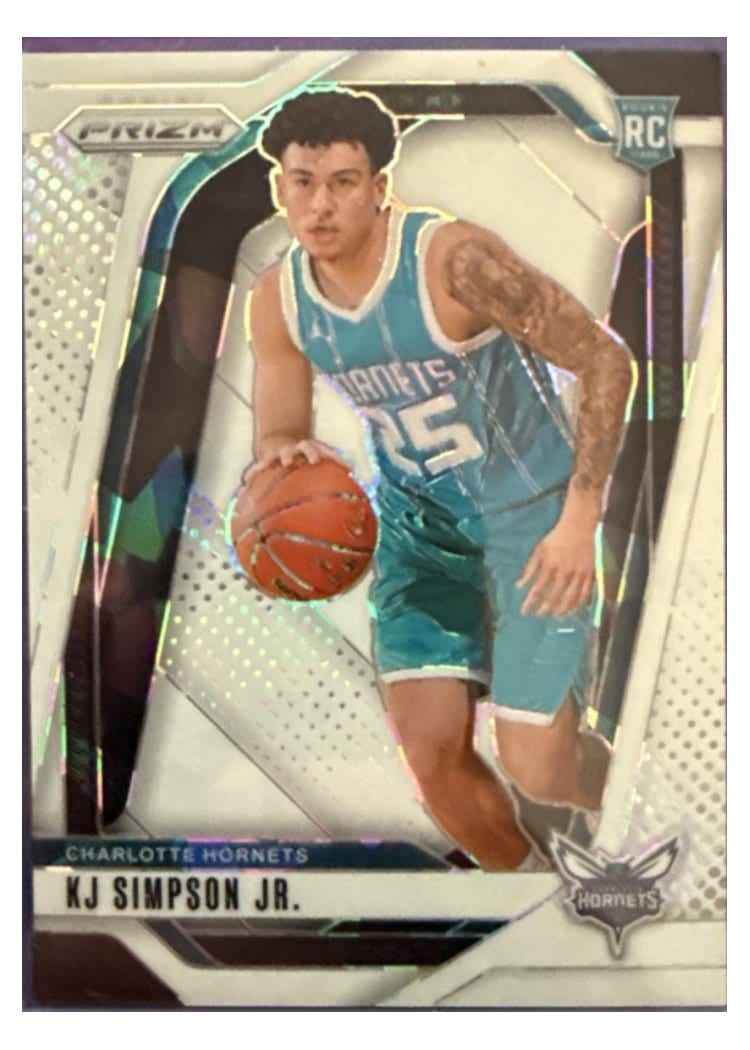 2024-25 Panini Prizm Base Set KJ Simpson Jr. #247 card