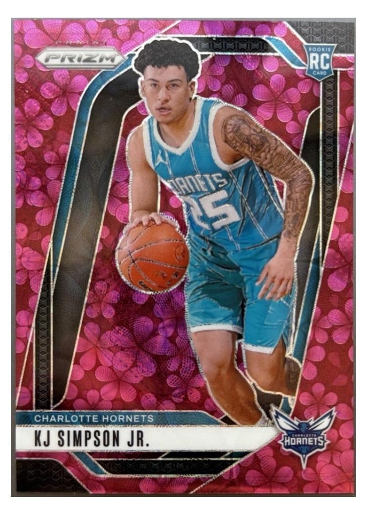 2024-25 Panini Prizm Base Set KJ Simpson Jr. #247 card