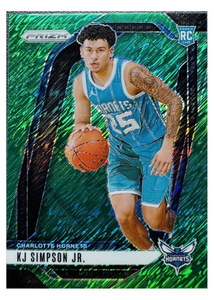 2024-25 Panini Prizm Base Set KJ Simpson Jr. #247 card