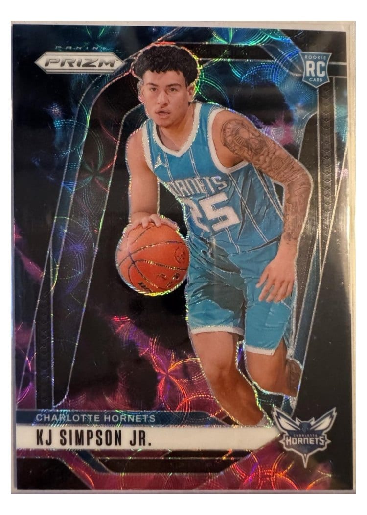 2024-25 Panini Prizm Base Set KJ Simpson Jr. #247 card