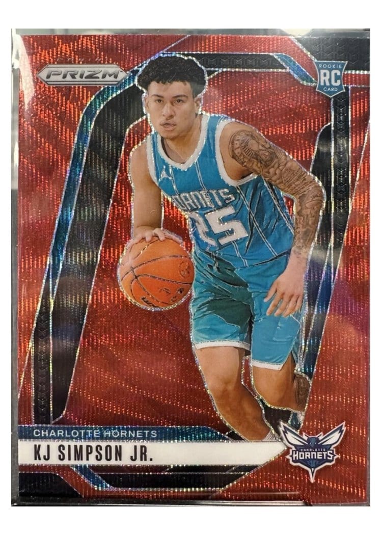 2024-25 Panini Prizm Base Set KJ Simpson Jr. #247 card