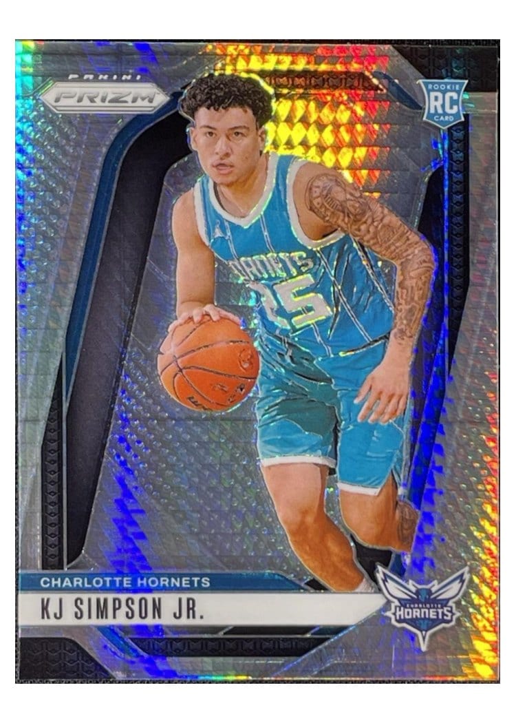 2024-25 Panini Prizm Base Set KJ Simpson Jr. #247 card