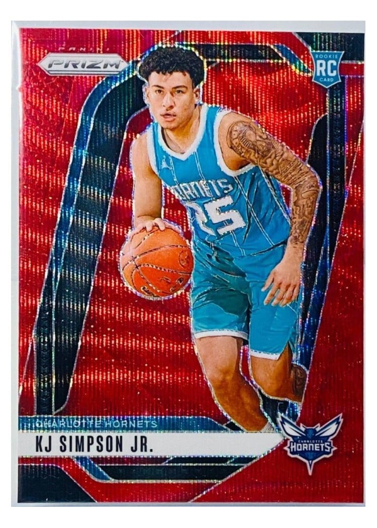 2024-25 Panini Prizm Base Set KJ Simpson Jr. #247 card