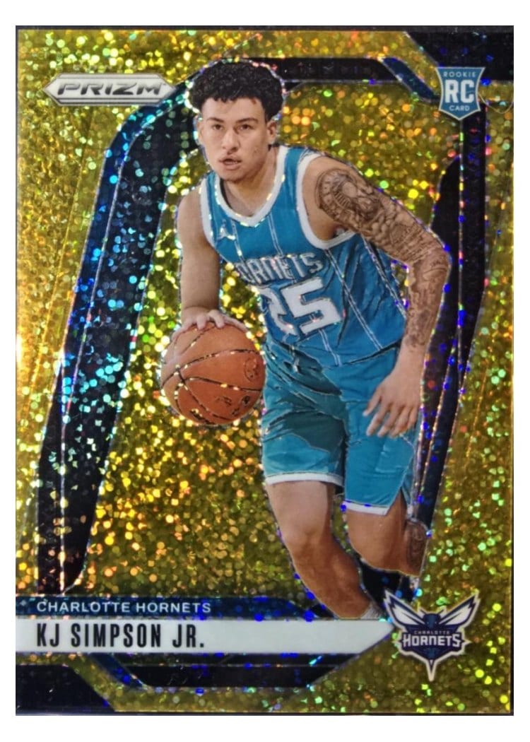 2024-25 Panini Prizm Base Set KJ Simpson Jr. #247 card