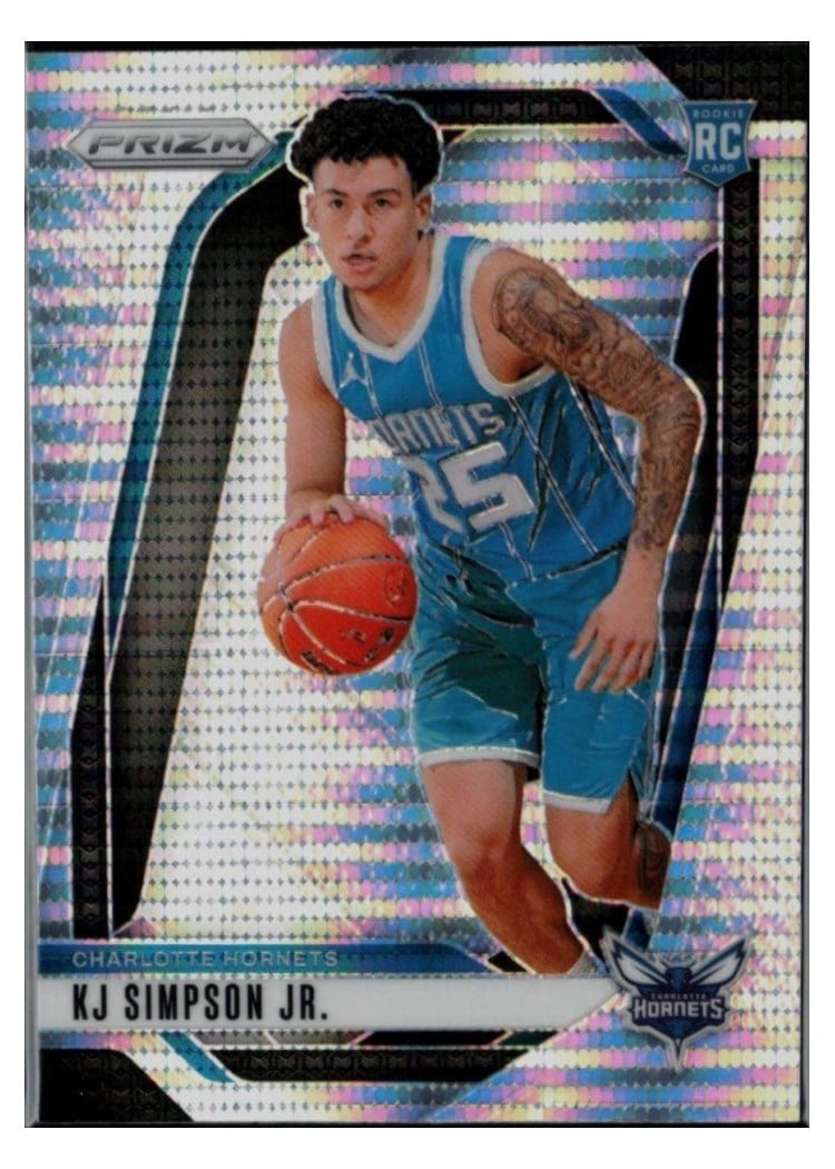 2024-25 Panini Prizm Base Set KJ Simpson Jr. #247 card