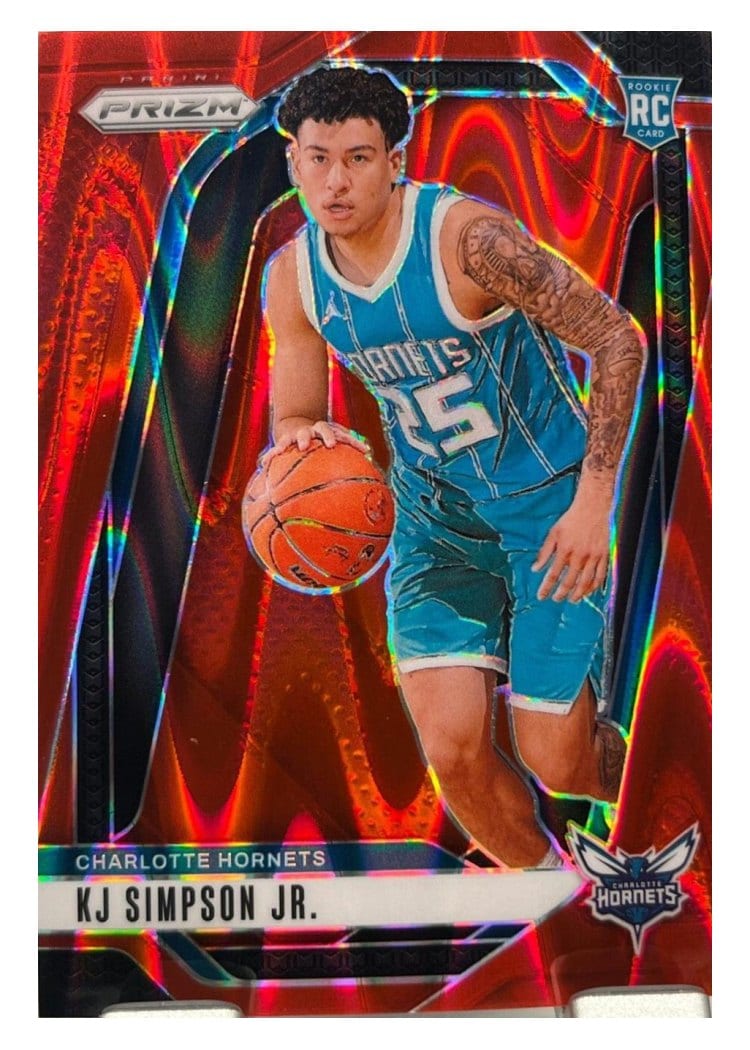 2024-25 Panini Prizm Base Set KJ Simpson Jr. #247 card