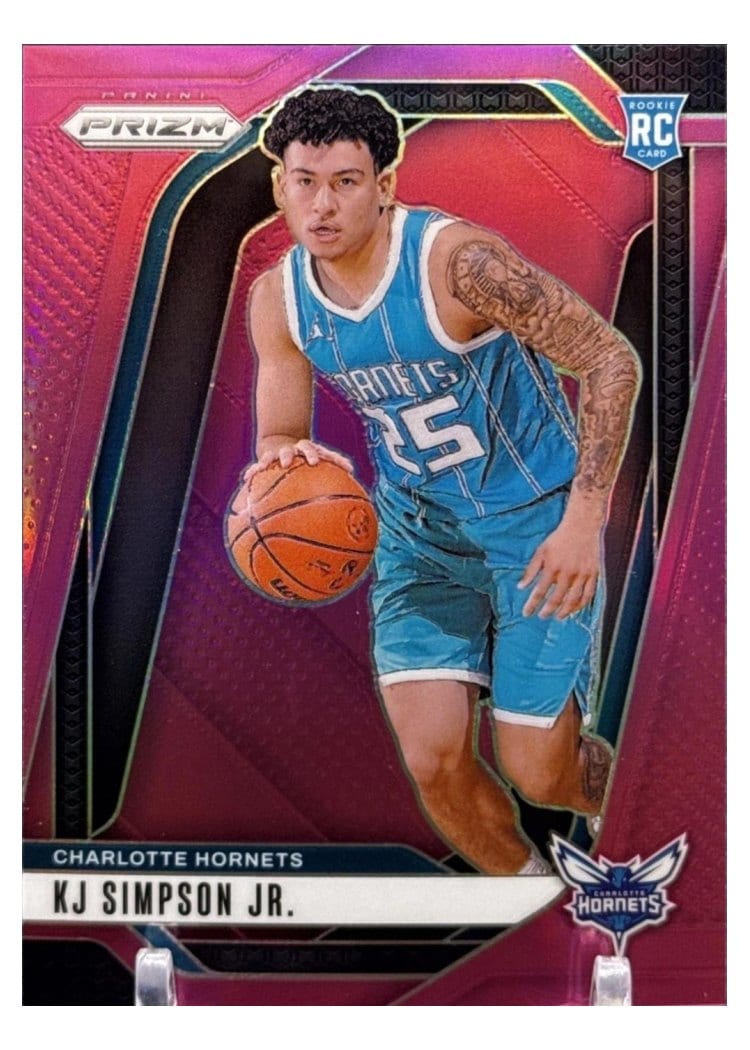 2024-25 Panini Prizm Base Set KJ Simpson Jr. #247 card
