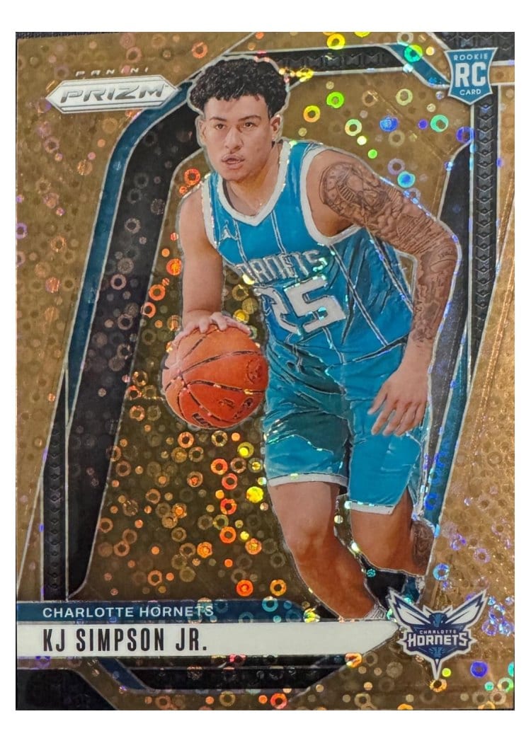 2024-25 Panini Prizm Base Set KJ Simpson Jr. #247 card