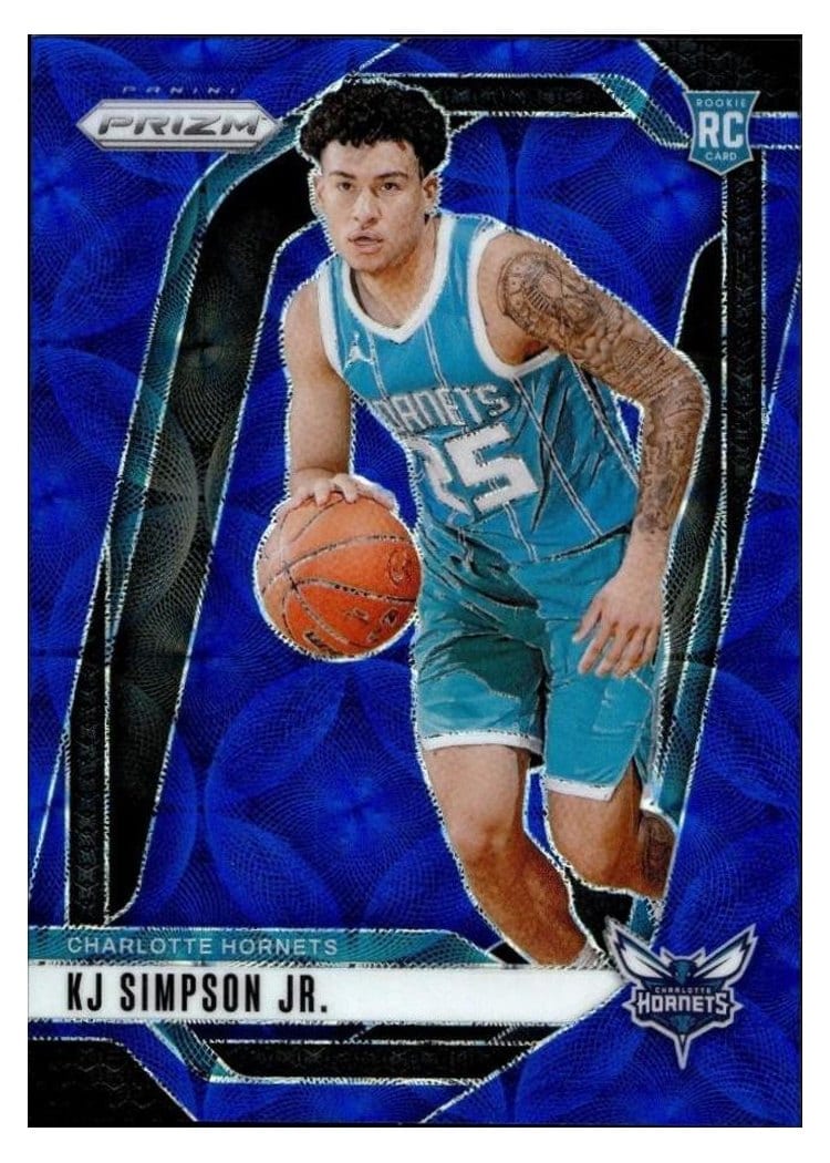 2024-25 Panini Prizm Base Set KJ Simpson Jr. #247 card