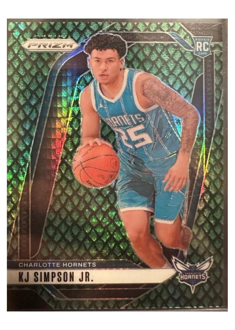 2024-25 Panini Prizm Base Set KJ Simpson Jr. #247 card