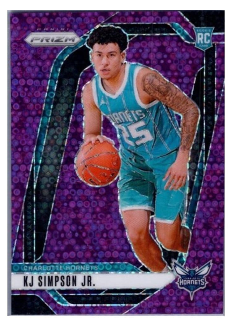 2024-25 Panini Prizm Base Set KJ Simpson Jr. #247 card