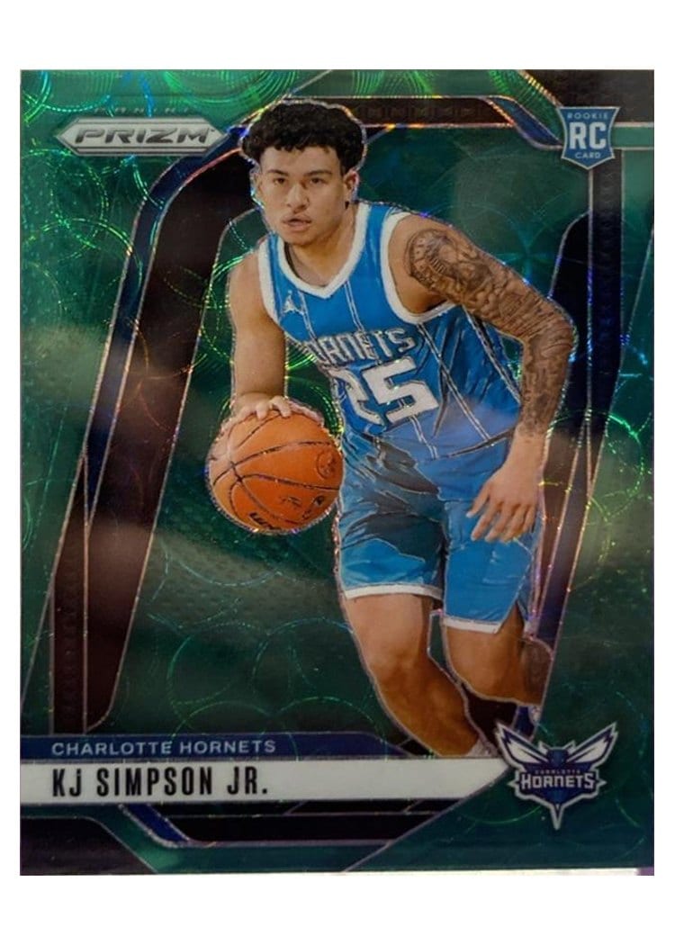 2024-25 Panini Prizm Base Set KJ Simpson Jr. #247 card