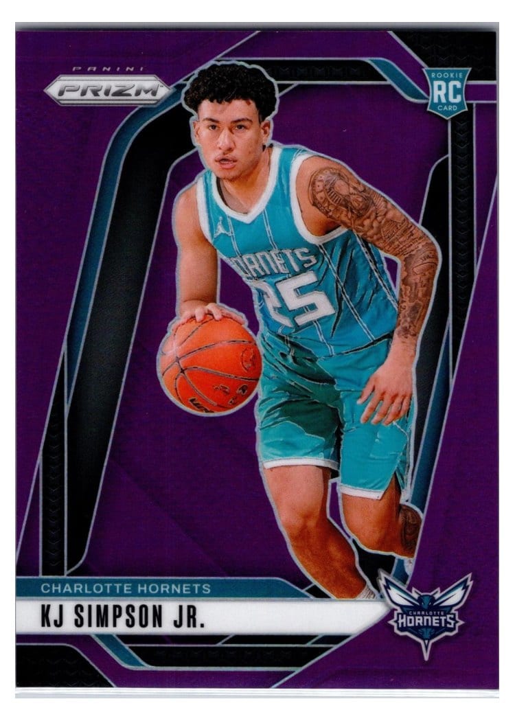 2024-25 Panini Prizm Base Set KJ Simpson Jr. #247 card