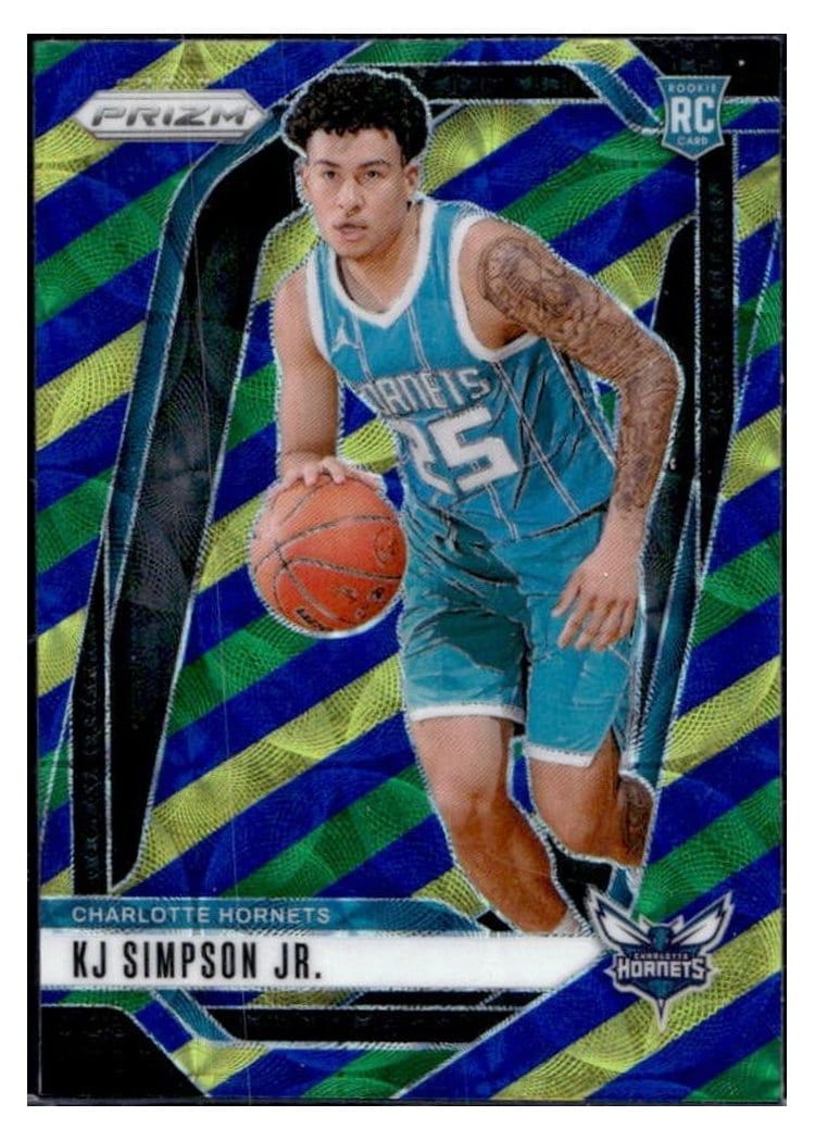 2024-25 Panini Prizm Base Set KJ Simpson Jr. #247 card