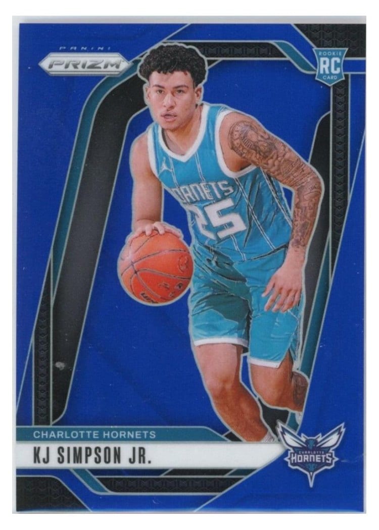 2024-25 Panini Prizm Base Set KJ Simpson Jr. #247 card