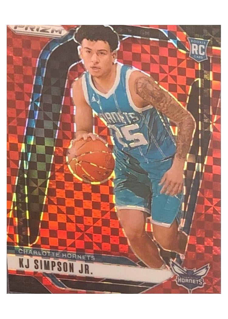 2024-25 Panini Prizm Base Set KJ Simpson Jr. #247 card