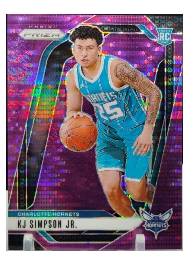 2024-25 Panini Prizm Base Set KJ Simpson Jr. #247 card