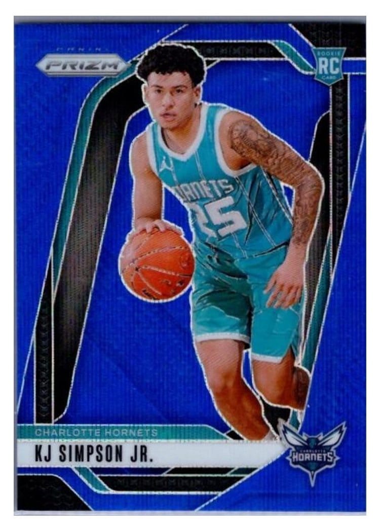 2024-25 Panini Prizm Base Set KJ Simpson Jr. #247 card