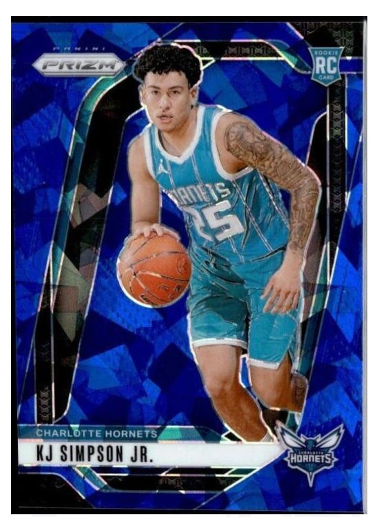2024-25 Panini Prizm Base Set KJ Simpson Jr. #247 card
