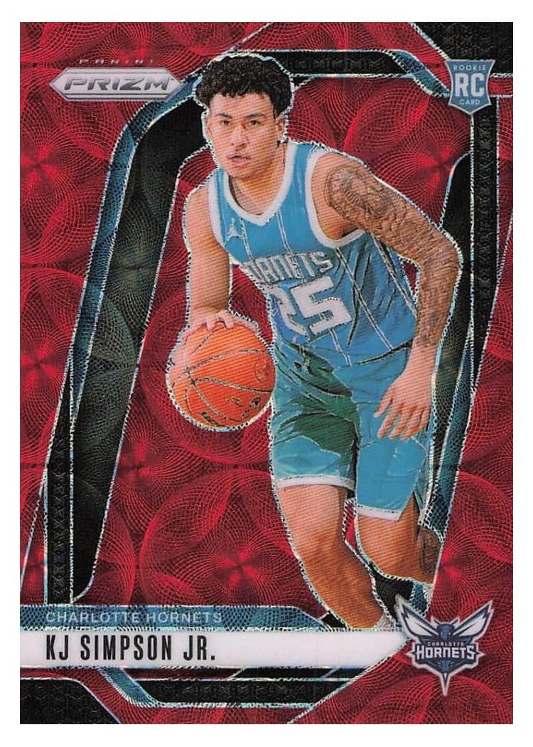 2024-25 Panini Prizm Base Set KJ Simpson Jr. #247 card