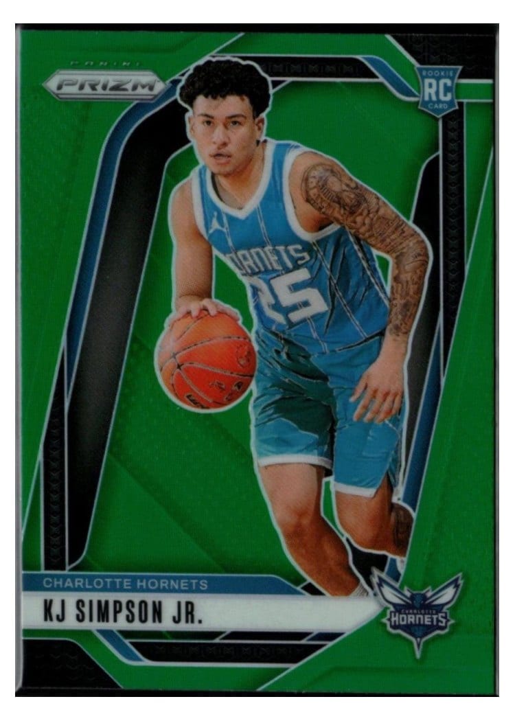 2024-25 Panini Prizm Base Set KJ Simpson Jr. #247 card