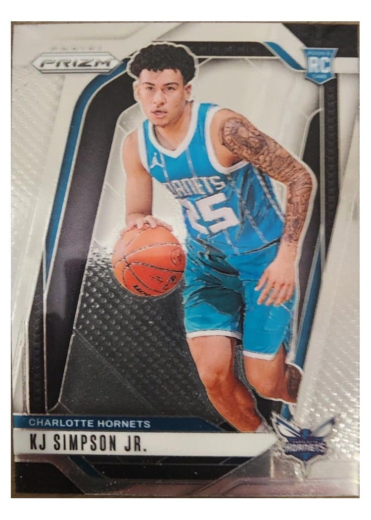 2024-25 Panini Prizm Base Set KJ Simpson Jr. #247 card