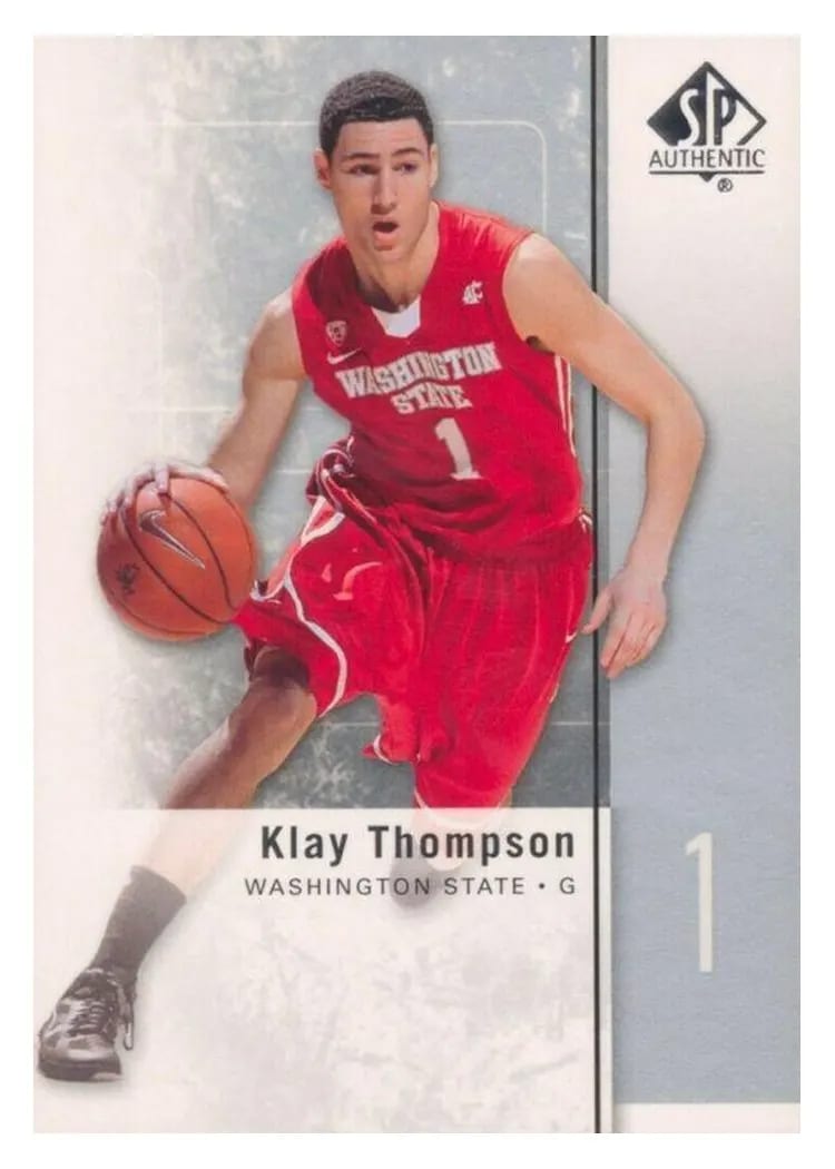 2011 SP Authentic Klay Thompson #23 card