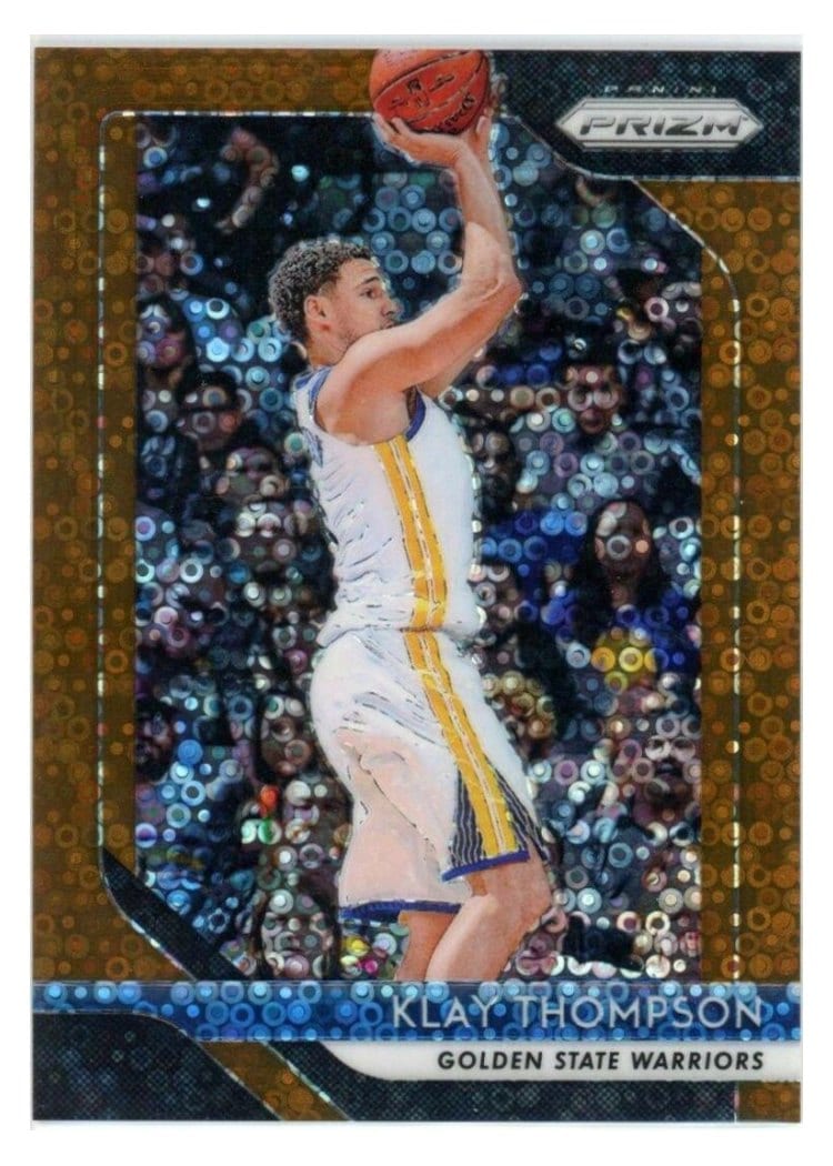 2018-19 Panini Prizm Base Set Klay Thompson #242 card