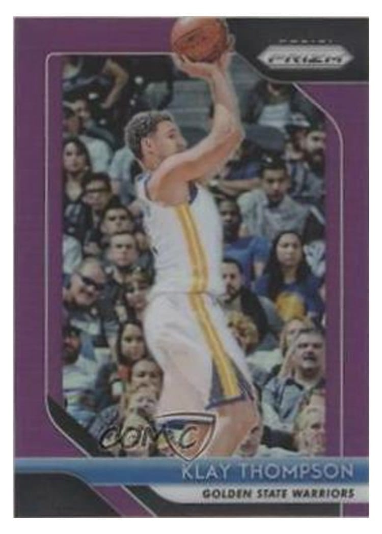 2018-19 Panini Prizm Base Set Klay Thompson #242 card