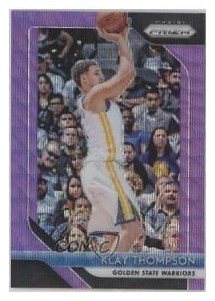 2018-19 Panini Prizm Base Set Klay Thompson #242 card