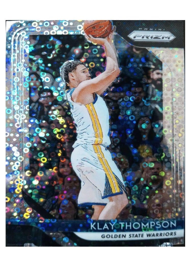 2018-19 Panini Prizm Base Set Klay Thompson #242 card
