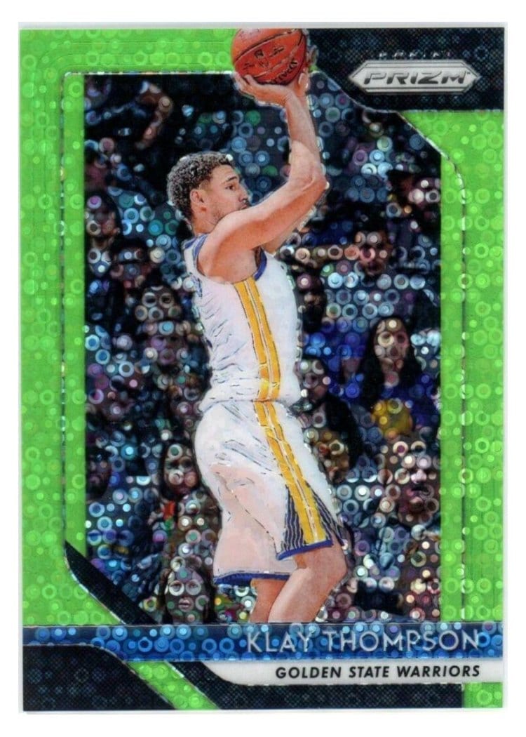 2018-19 Panini Prizm Base Set Klay Thompson #242 card