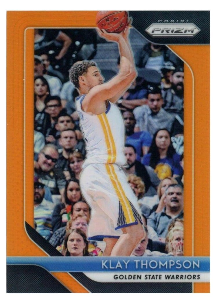 2018-19 Panini Prizm Base Set Klay Thompson #242 card