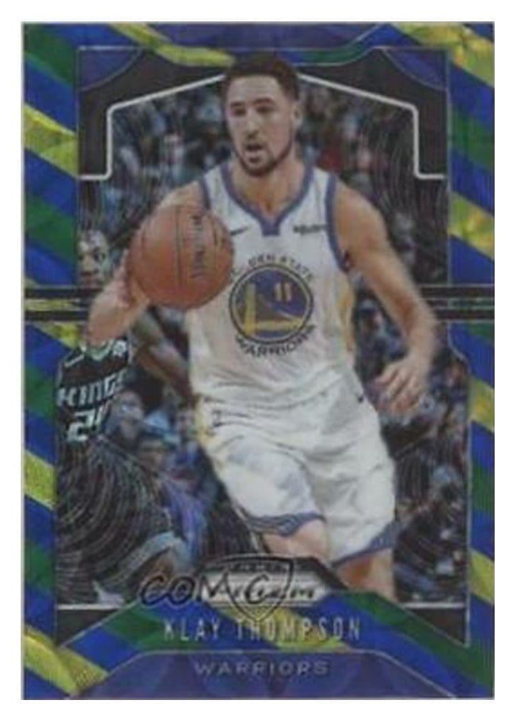 2019-20 Panini Prizm Base Set Klay Thompson #209 card