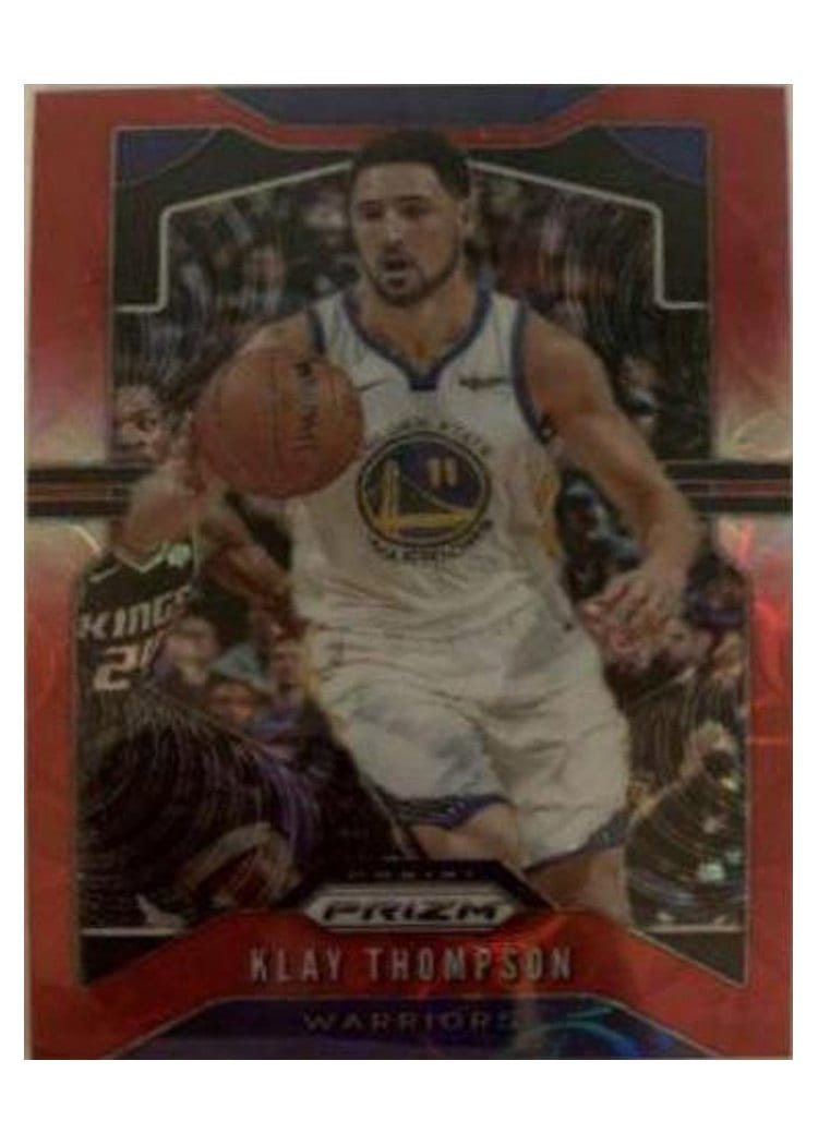 2019-20 Panini Prizm Base Set Klay Thompson #209 card