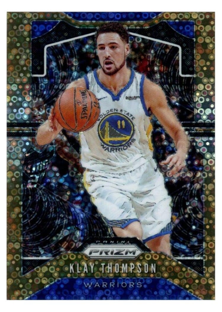 2019-20 Panini Prizm Base Set Klay Thompson #209 card