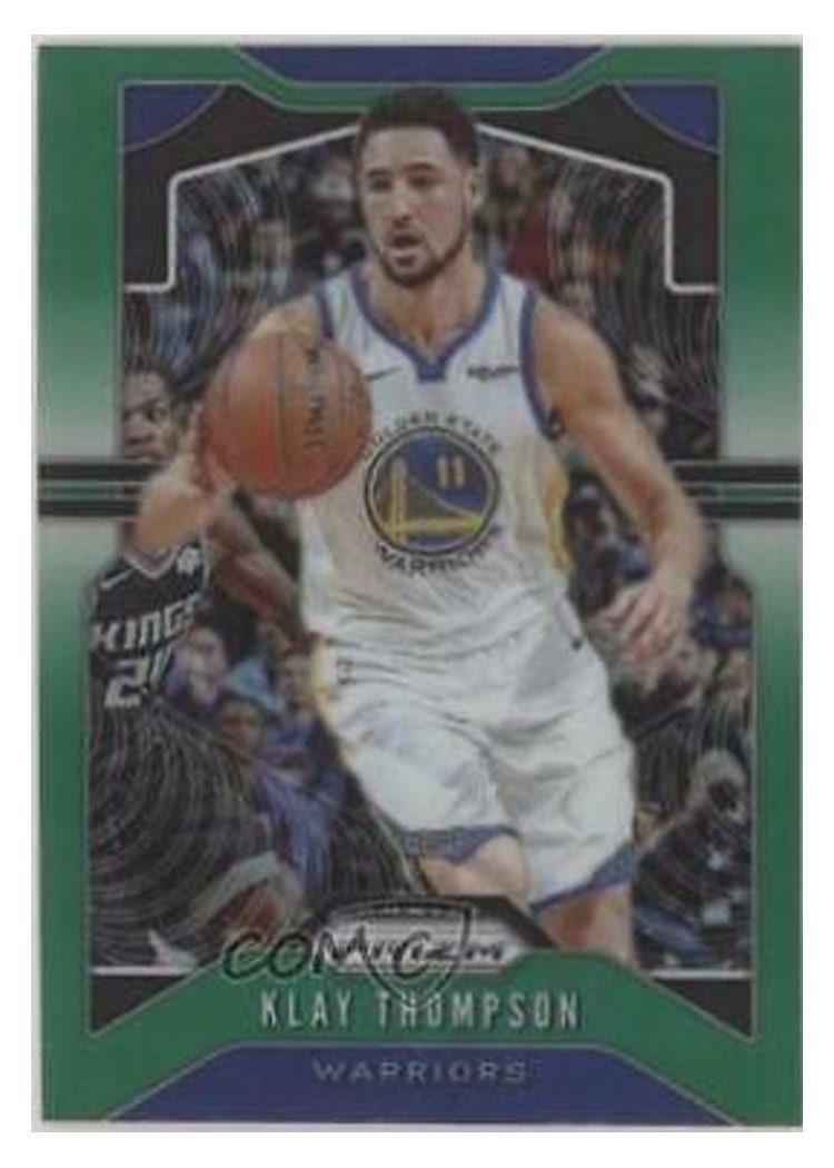 2019-20 Panini Prizm Base Set Klay Thompson #209 card
