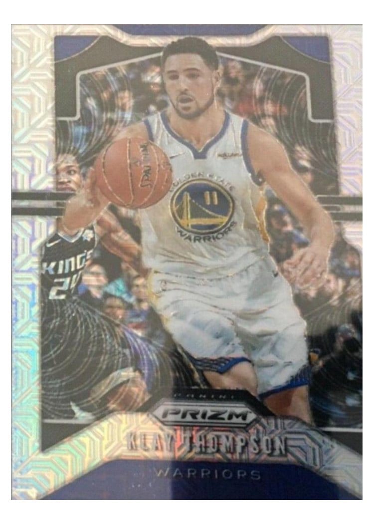 2019-20 Panini Prizm Base Set Klay Thompson #209 card